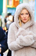 KATE HUDSON Leaves Greenwich Hotel in New York 01/26/2016