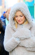 KATE HUDSON Leaves Greenwich Hotel in New York 01/26/2016