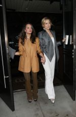 KATE HUDSON Leaves Palms Restaurant in Beverly Hills 01/07/2016