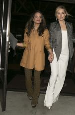 KATE HUDSON Leaves Palms Restaurant in Beverly Hills 01/07/2016