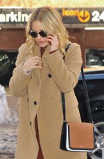 KATE HUDSON Out and About in New York 01/25/2016