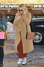 KATE HUDSON Out and About in New York 01/25/2016