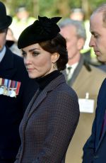 KATE MIDDLETON at a Wreath Laying Ceremony to Mark the 100th Anniversary of the Final Withdrawal from the Gallipoli Peninsula at the War Memorial Cross 01/10/2016