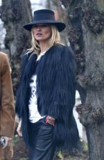 KATE MOSS Out and About in London 01/11/2016