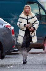 KATE MOSS Out and About in Primrose Hill 01/13/2016