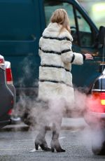 KATE MOSS Out and About in Primrose Hill 01/13/2016