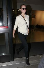 KATE UPTON at Los Angeles International Airport 01/11/2016