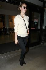 KATE UPTON at Los Angeles International Airport 01/11/2016
