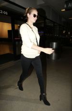 KATE UPTON at Los Angeles International Airport 01/11/2016