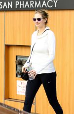 KATE UPTON in Leggings Out in Beverly Hills 01/14/2016