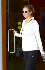KATE UPTON in Leggings Out in Beverly Hills 01/14/2016