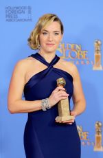 KATE WINSLET at 73rd Annual Golden Globe Awards in Beverly Hills 10/01/2016