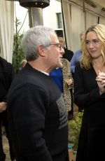 KATE WINSLET at Steve Jobs Film Brunch at Chateau Marmont in Los Angeles 01/03/2016