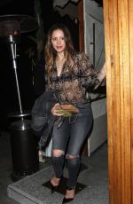 KATHARINE MCPHEE Night Out in Los Angeles 01/23/2016