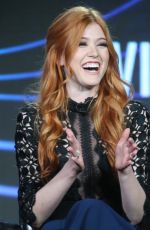KATHERINE MCNAMARA at 2016 Winter TCA Tour in Pasadena 01/09/2016