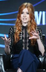 KATHERINE MCNAMARA at 2016 Winter TCA Tour in Pasadena 01/09/2016