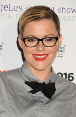 KATHLEEN ROBERTSON at LA Art Show and Los Angeles Fine Art Show’s 2016 Opening Night Premiere Party 01/27/2016