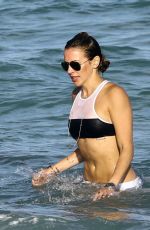 KATIE CASSIDY in Bikini in Miami 12/31/2015