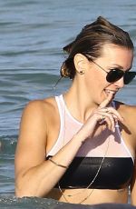 KATIE CASSIDY in Bikini in Miami 12/31/2015