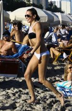 KATIE CASSIDY in Bikini in Miami 12/31/2015