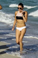 KATIE CASSIDY in Bikini in Miami 12/31/2015