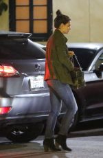 KATIE HOLMES Out and About in Woodland Hills 01/22/2016