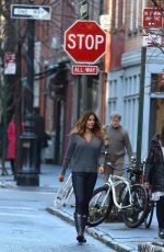 KELLY BENSIMON Out and About in New York 01/10/2016
