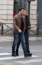 KELLY  BROOK and New Boyfriend Out in Saint-Germain-Des-Pres 01/03/2016
