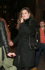 KELLY BROOK Leaves Steam & Rye Club in London 01/29/2016
