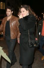 KELLY BROOK Leaves Steam & Rye Club in London 01/29/2016