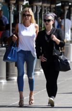 KELLY OSBOURNE and SOPHIE MONK Out for Drinks at Woolloomooloo Wharf in Sydney 01/30/2016