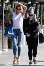 KELLY OSBOURNE and SOPHIE MONK Out for Drinks at Woolloomooloo Wharf in Sydney 01/30/2016