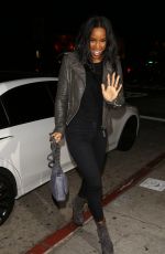 KELLY ROWLAND Night Out in Los Angeles 01/30/2016