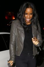 KELLY ROWLAND Night Out in Los Angeles 01/30/2016