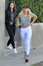 KENDALL JENNER and HAILEY BALDWIN Out and About in Beverly Hills 01/13/2016