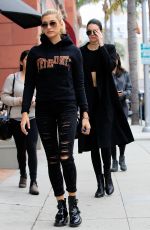 KENDALL JENNER and HAILEY BALDWIN Out and About in Los Angeles01/07/2016