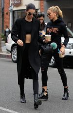 KENDALL JENNER and HAILEY BALDWIN Out and About in Los Angeles01/07/2016