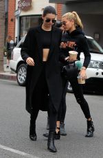 KENDALL JENNER and HAILEY BALDWIN Out and About in Los Angeles01/07/2016
