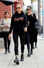 KENDALL JENNER and HAILEY BALDWIN Out and About in Los Angeles01/07/2016