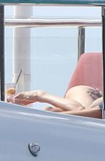 KENDALL JENNER and Harry Styles at a Yacht in St. Barts 12/31/2015