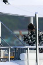KENDALL JENNER and Harry Styles at a Yacht in St. Barts 12/31/2015