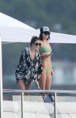 KENDALL JENNER and Harry Styles at a Yacht in St. Barts 12/31/2015