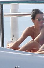 KENDALL JENNER and Harry Styles at a Yacht in St. Barts 12/31/2015