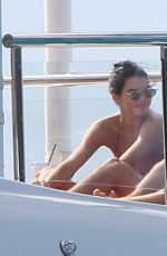 KENDALL JENNER and Harry Styles at a Yacht in St. Barts 12/31/2015