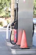 KENDALL JENNER at a Gas Station in Los Angeles 01/14/2016