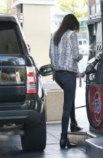 KENDALL JENNER at a Gas Station in Los Angeles 01/14/2016