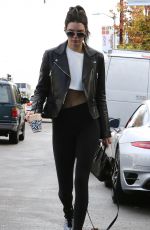 KENDALL JENNER at Alfred Coffee in West Hollywood 01/04/2016