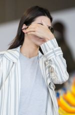 KENDALL JENNER at Charles De Gaulle Airport in Paris 01/22/2016