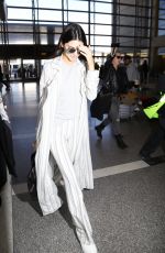 KENDALL JENNER at LAX Airport in Los Angeles 01/21/2016
