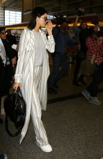 KENDALL JENNER at LAX Airport in Los Angeles 01/21/2016